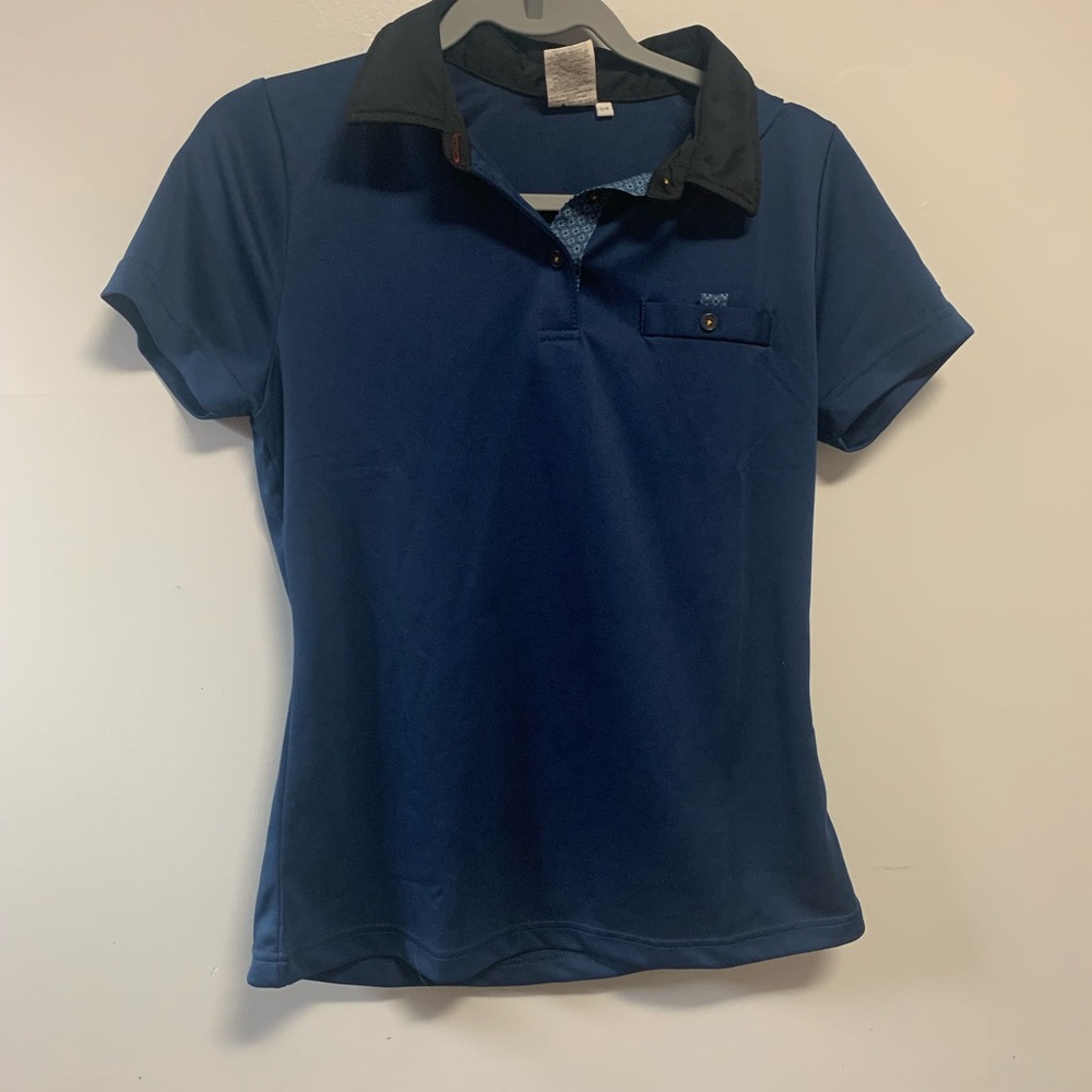 Ladies small Fourmy wicking polo